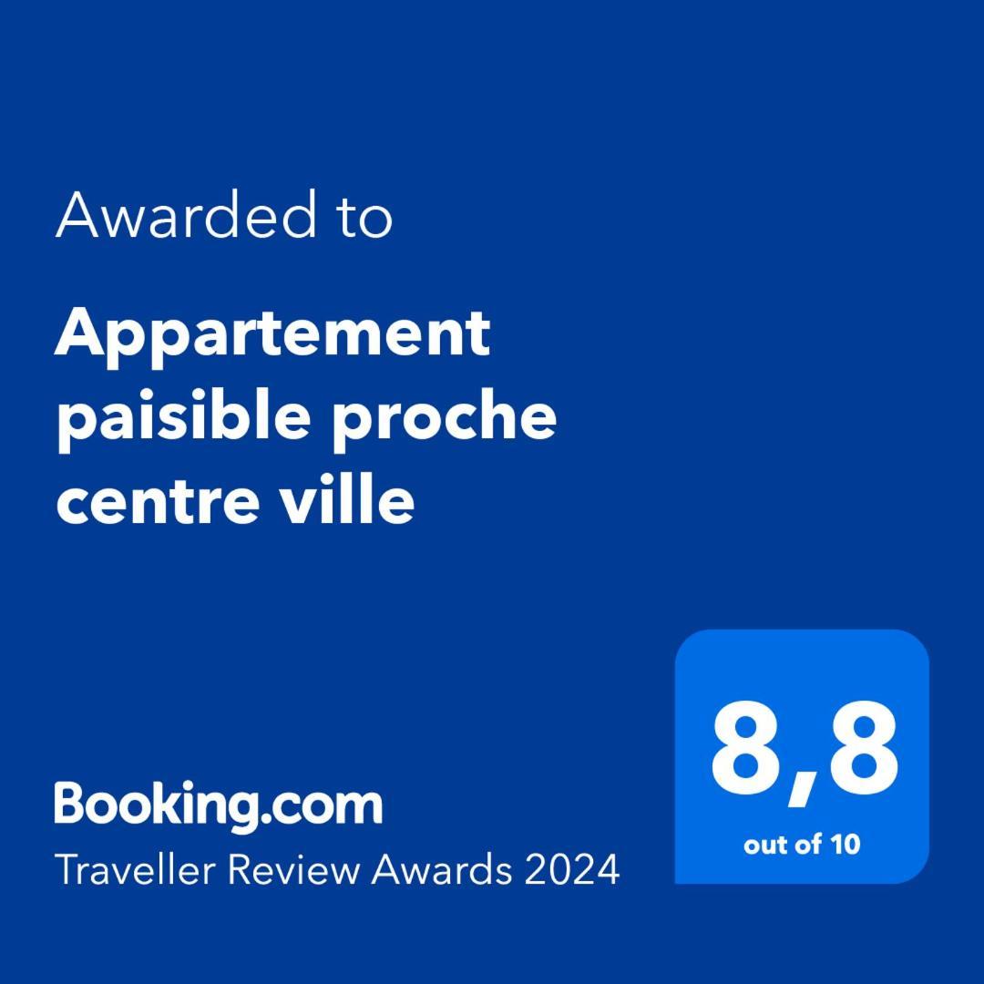 Appartement Paisible Proche Centre Ville Bron Esterno foto